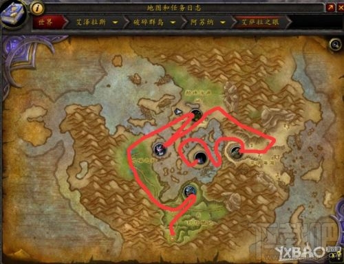 魔兽世界7.0艾萨拉之眼副本攻略 艾萨拉之眼地图路线