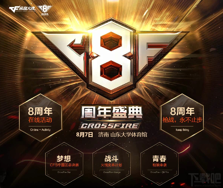 CF8周年许愿活动网址介绍 8月7日线下庆典抽奖