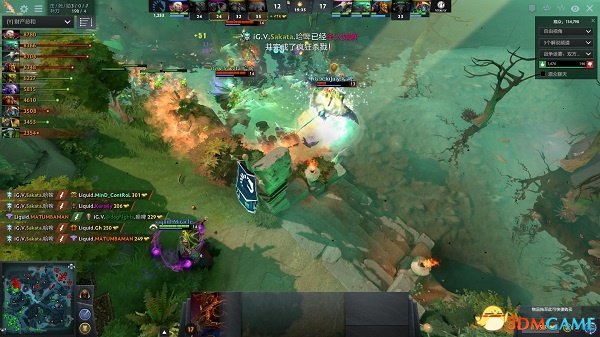 DOTA2 TI7小组赛首日结束 LGD双雄领跑全场