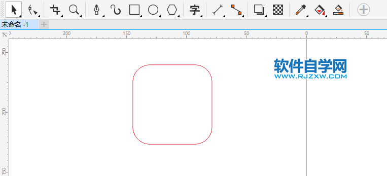 CDR怎么画手机壁纸图标